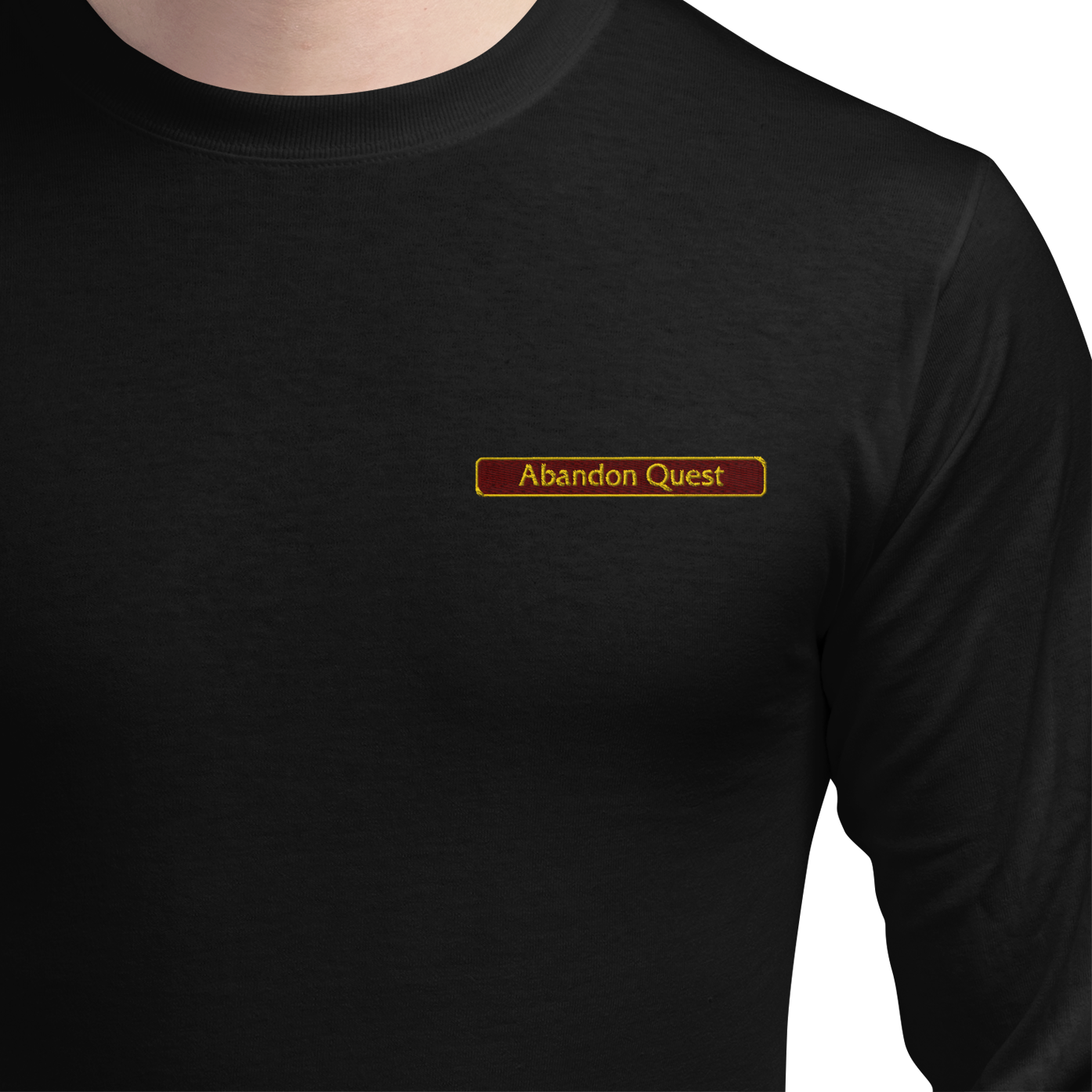 Abandon Quest x Champion Embroidered Long Sleeve
