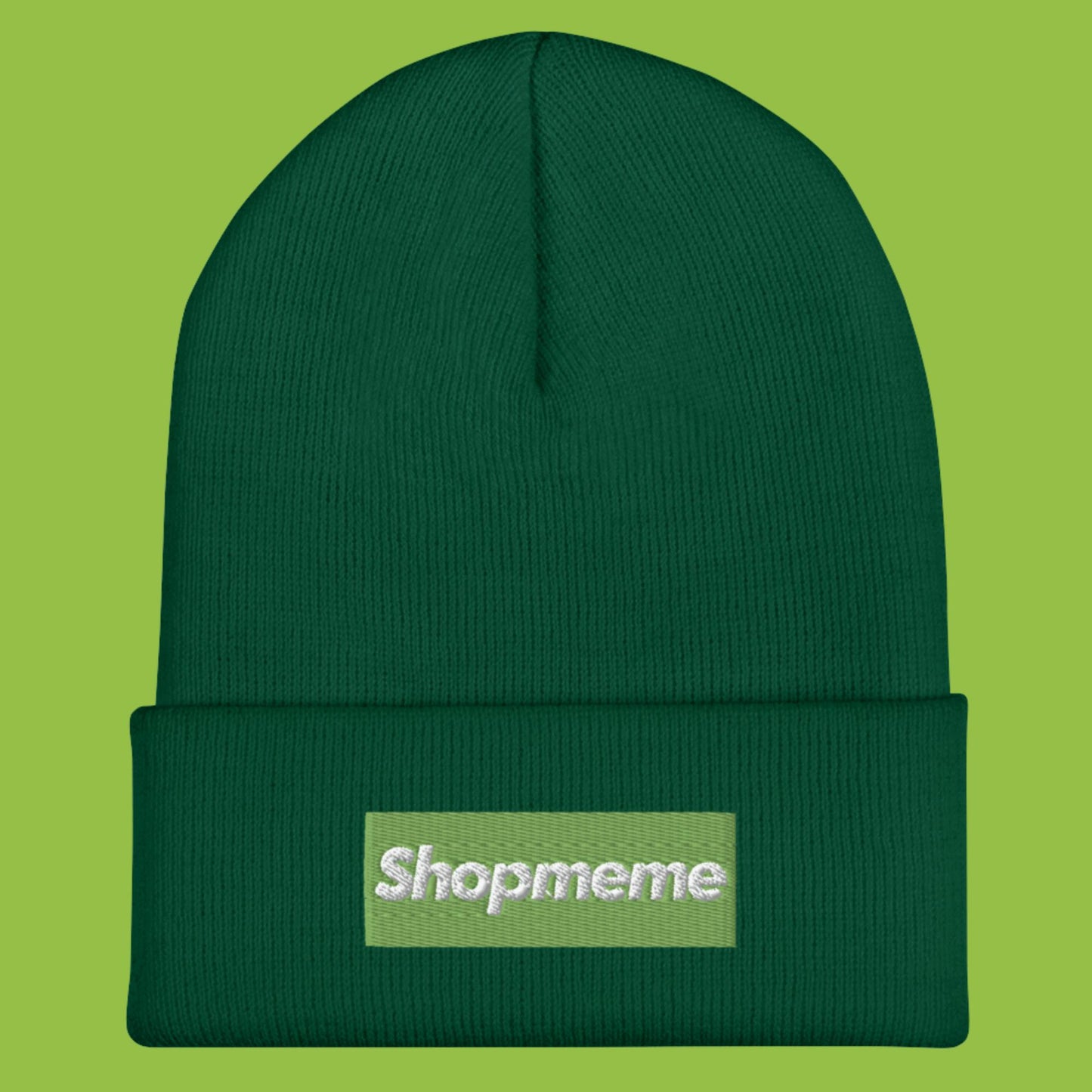 Shopmeme Embroidered Beanie