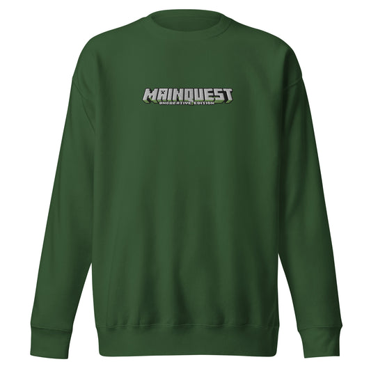 Main Quest Uncreative Edition Embroidered Long Sleeve