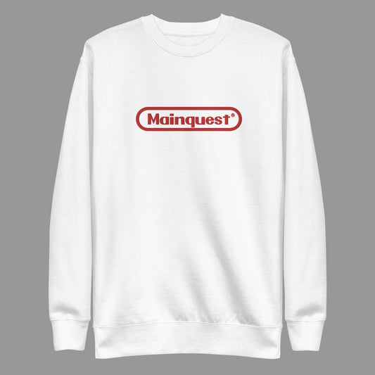 Mainquest Entertainment System Embroidered Jumper